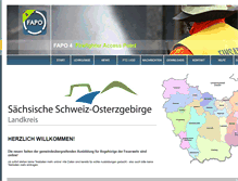 Tablet Screenshot of feuerwehrausbildung-soe.de